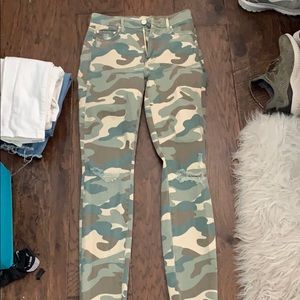 Mother denim camp jeans worn only once